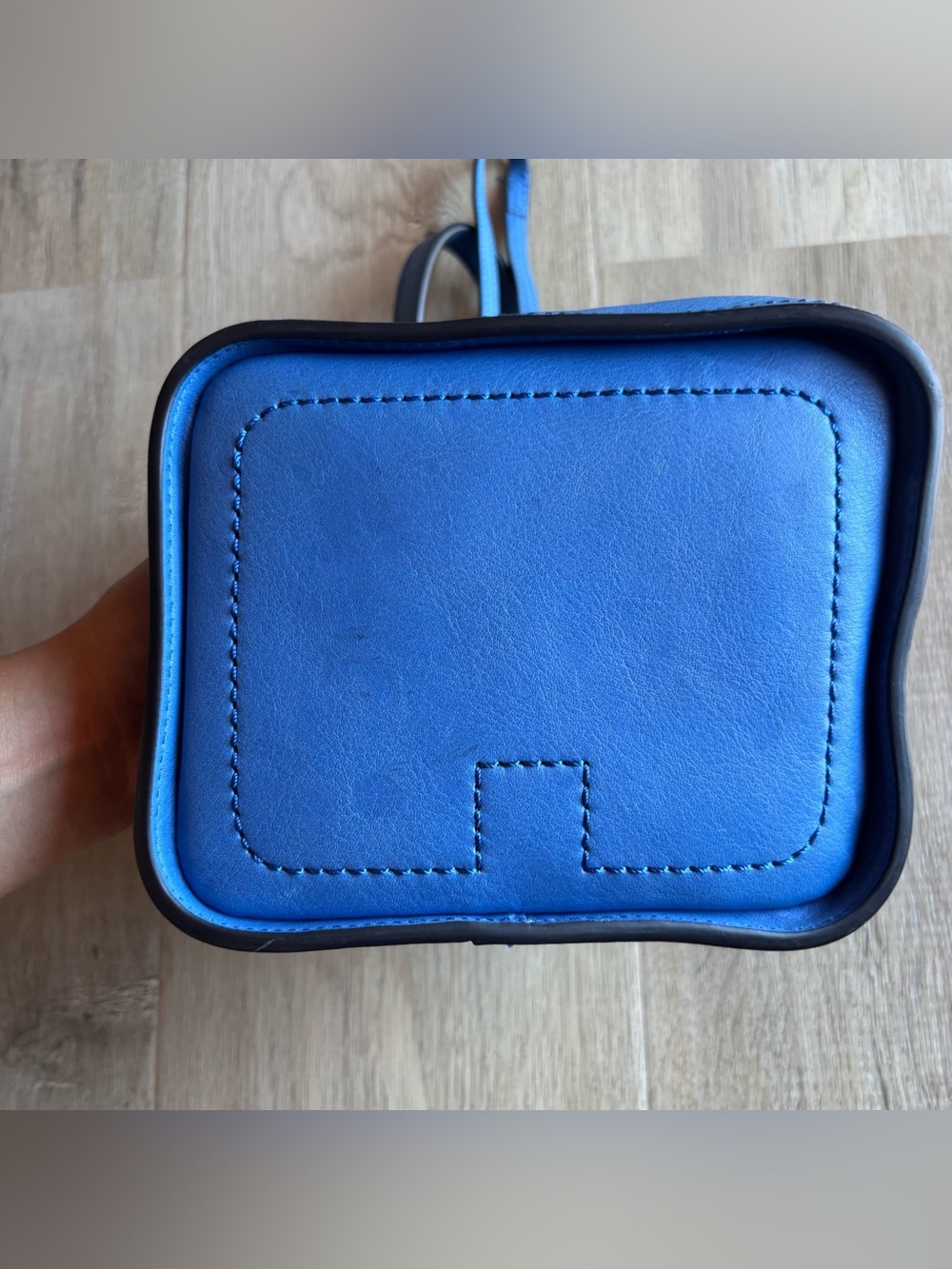 Tory Burch Leather Drawstring Bucket Bag - Picture 6 of 11